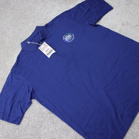 2009 Final Four Polo Shirt NWT Mens Large Blue Cutter & Buck Signature Deadstock - Picture 9 of 16